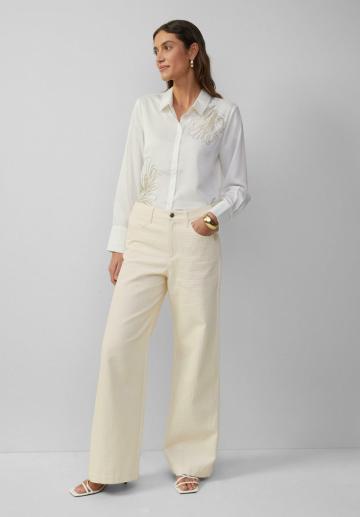 Клешеные джинсы