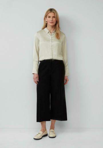 Атласная блузка