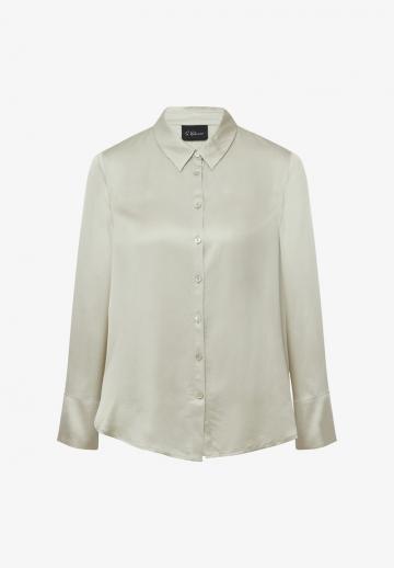 Атласная блузка