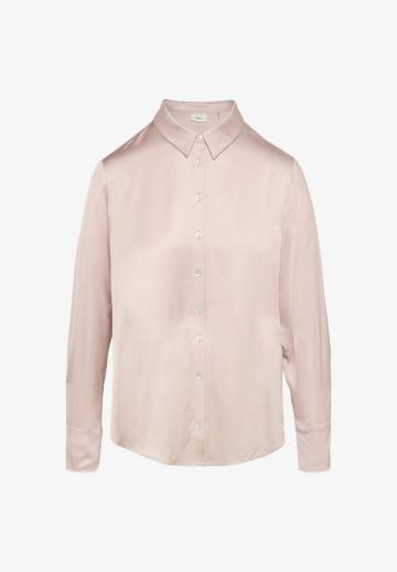 Атласная блузка