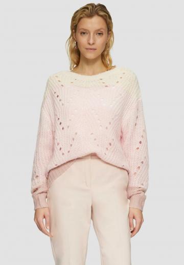 Длинный пуловер