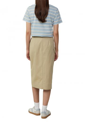 Юбка с накладными карманами