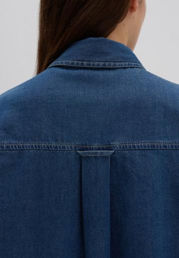 Джинсовая блузка