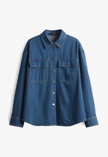 Джинсовая блузка