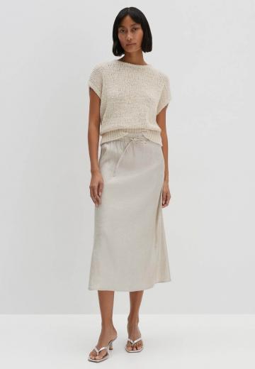 Пуловер с коротким рукавом