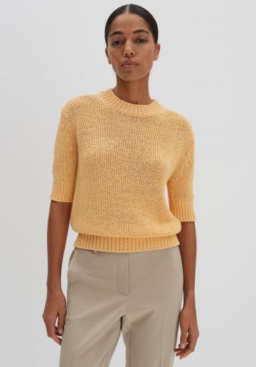 Пуловер с коротким рукавом