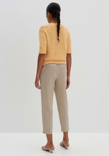 Пуловер с коротким рукавом