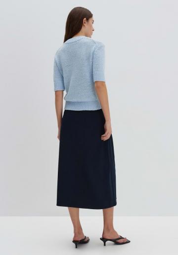 Пуловер с коротким рукавом