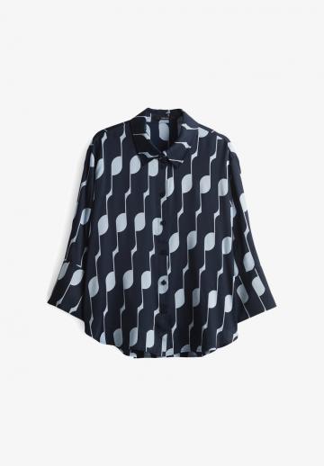 Атласная блузка