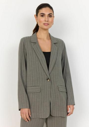 Длинный блейзер