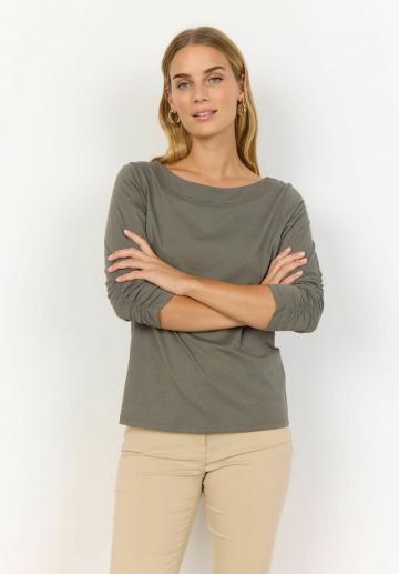 Майка с рукавом три четверти