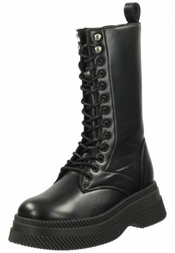 Сапоги на шнуровке