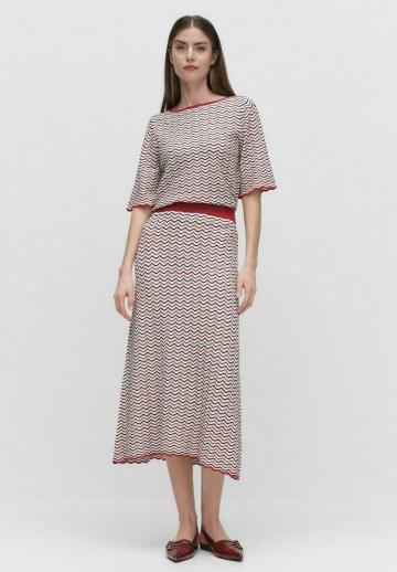 Вязаная юбка