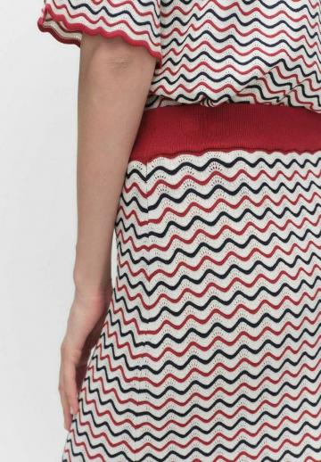 Вязаная юбка