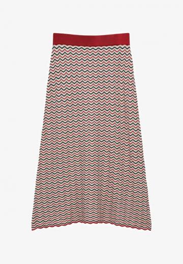 Вязаная юбка