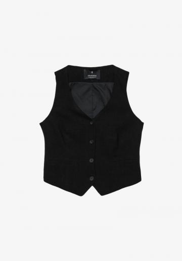 Джинсовая жилетка