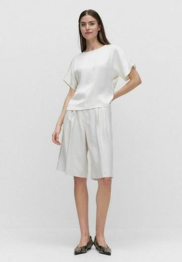 Атласная блузка