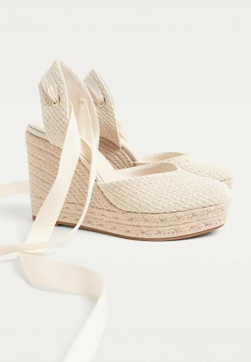 Туфли на танкетке