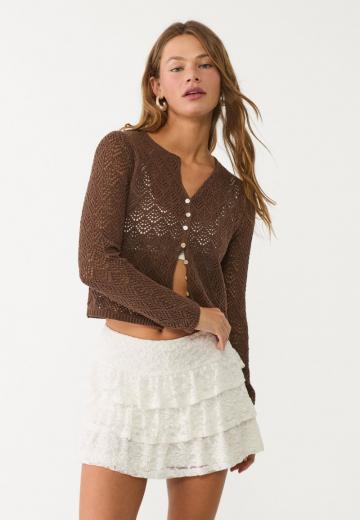 Юбка с воланами