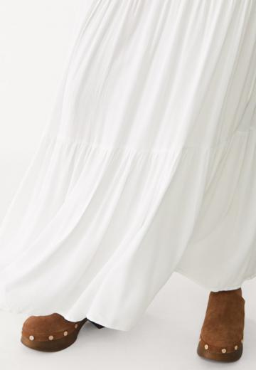 Юбка с воланами