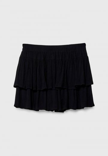 Юбка с воланами