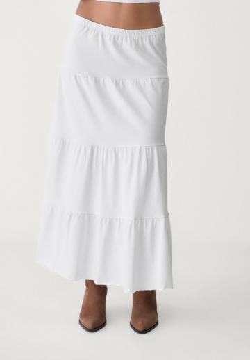 Юбка с воланами