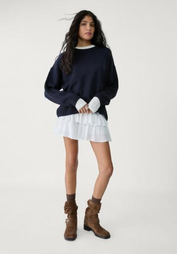 Юбка с воланами