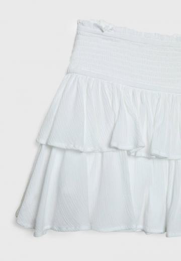 Юбка с воланами