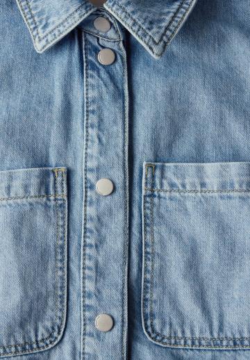 Джинсовая жилетка