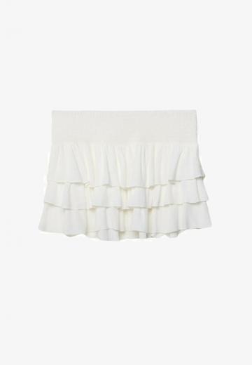 Юбка с воланами