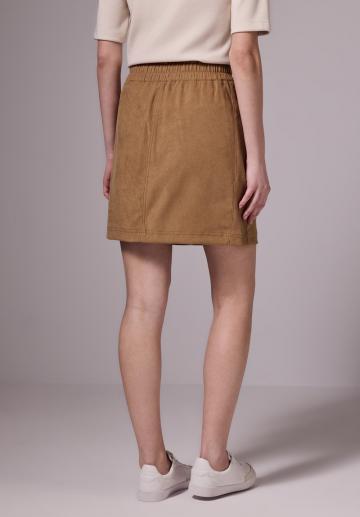 Юбка с накладными карманами