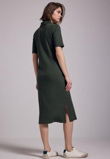 Вязаное платье