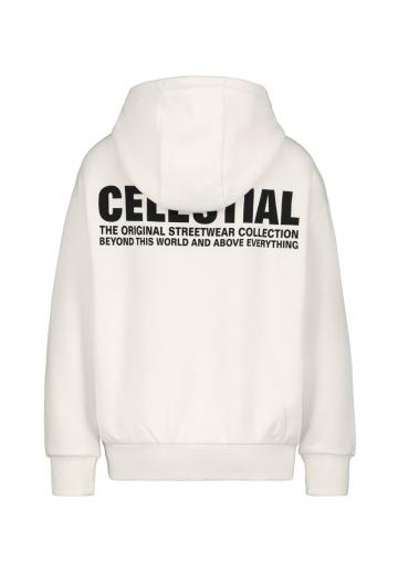 Пуловер с капюшоном