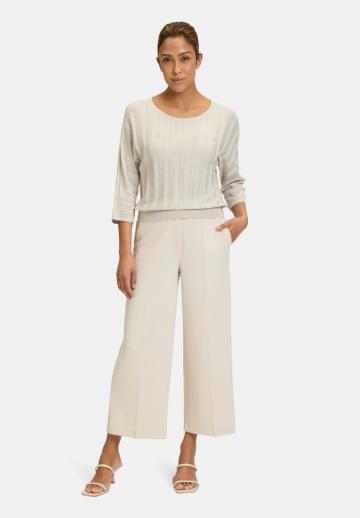 Пуловер с рукавом три четверти