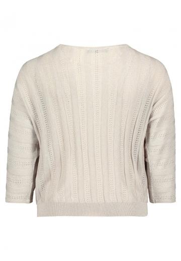 Пуловер с рукавом три четверти