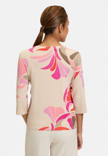 Пуловер с рукавом три четверти