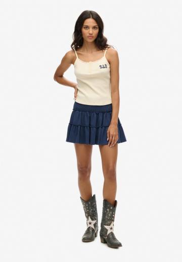 Юбка с воланами