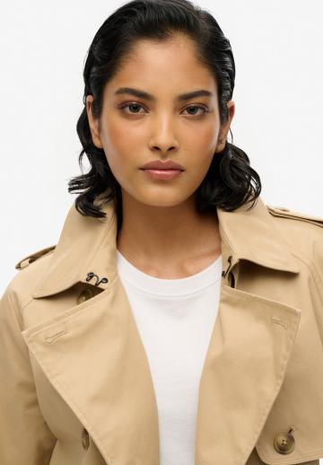 Пальто из искусственной кожи