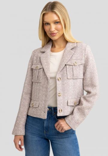 Короткий блейзер