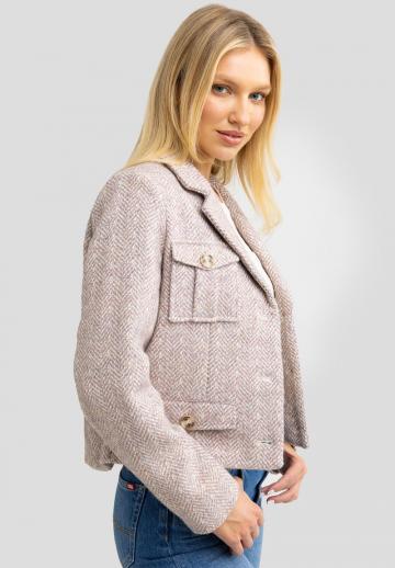 Короткий блейзер