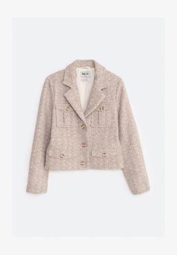 Короткий блейзер