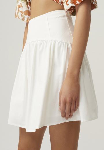 Юбка с воланами