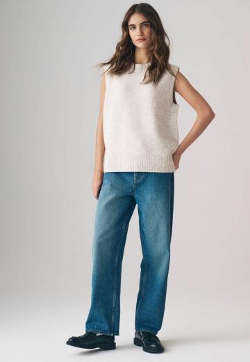 Прямые джинсы