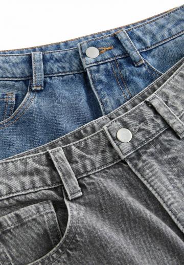 Прямые джинсы