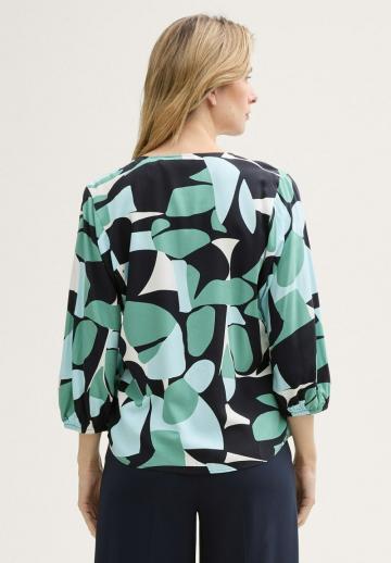 Атласная блузка