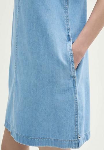 Джинсовое платье