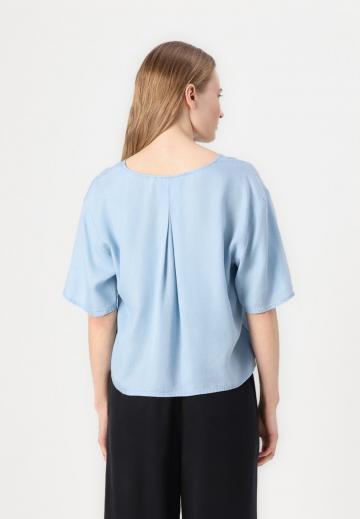 Джинсовая блузка