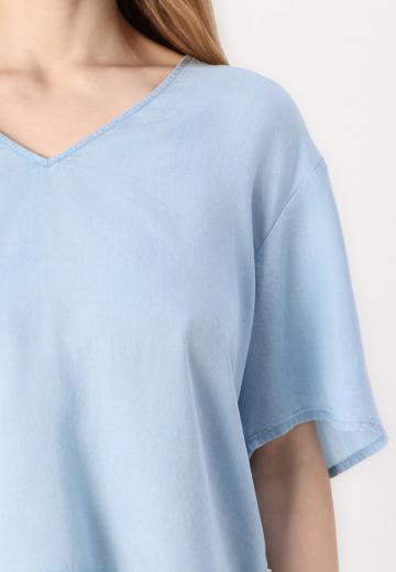 Джинсовая блузка