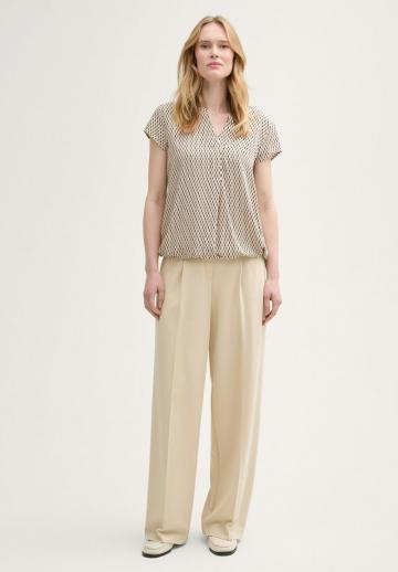 Атласная блузка