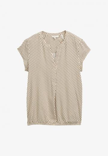 Атласная блузка